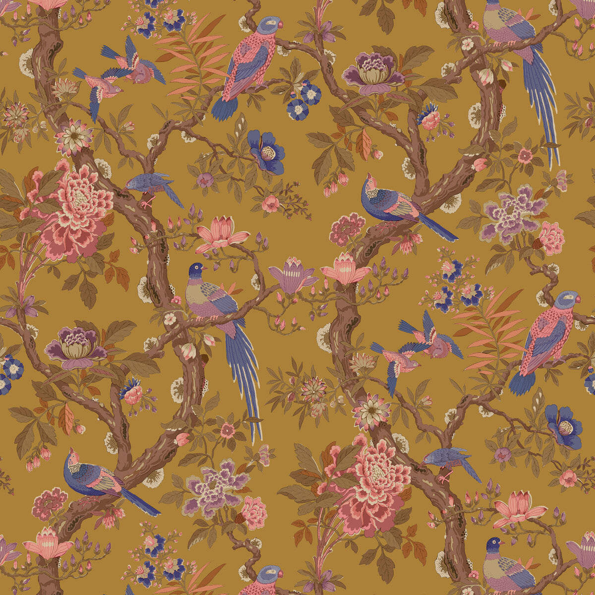 BW45094-7 ELTHAM OCHRE G P & J BAKER Wallpaper