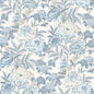 BW45095-1 SUMMER PEONY BLUE G P & J BAKER Wallpaper