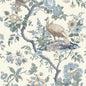 BW45096-1 BROUGHTON ROSE BLUE G P & J BAKER Wallpaper