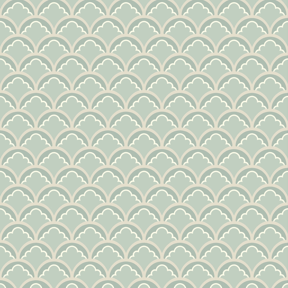 BW45099-4 MOUNT TEMPLE SMALL AQUA G P & J BAKER Wallpaper