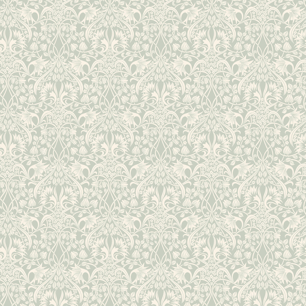 BW45102-3 FRITILLERIE AQUA G P & J BAKER Wallpaper
