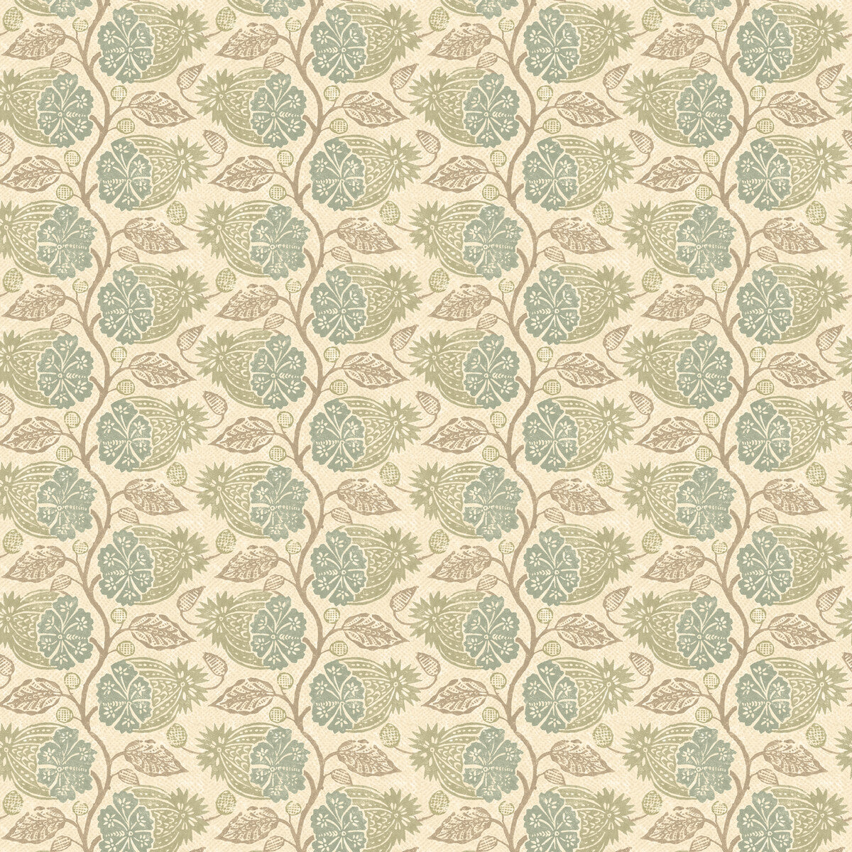 BW45114-2 CALCOT AQUA G P & J BAKER Wallpaper
