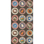 BW45126-2 ROBINA'S DINNER PARTY COCOA G P & J BAKER Wallpaper