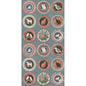 BW45126-5 ROBINA'S DINNER PARTY TEAL G P & J BAKER Wallpaper