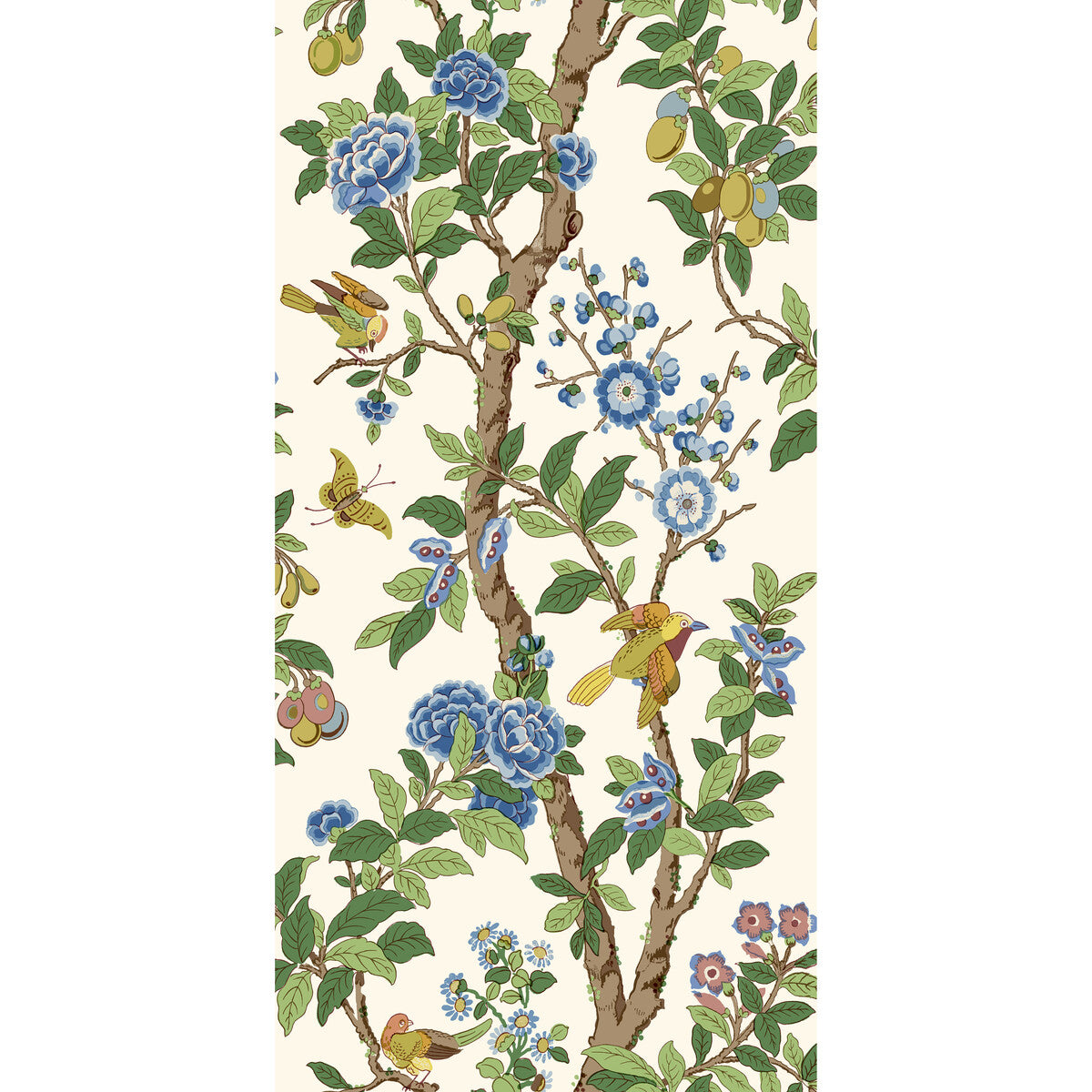 BW45129-1 ELDON GREEN/BLUE G P & J BAKER Wallpaper
