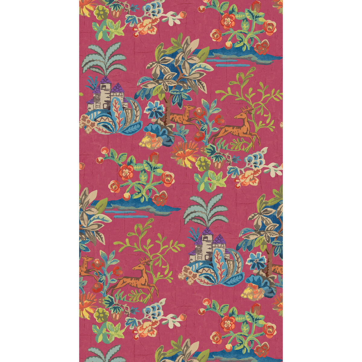 BW45138-4 KNIGHT'S TALE FUCHSIA G P & J BAKER Wallpaper