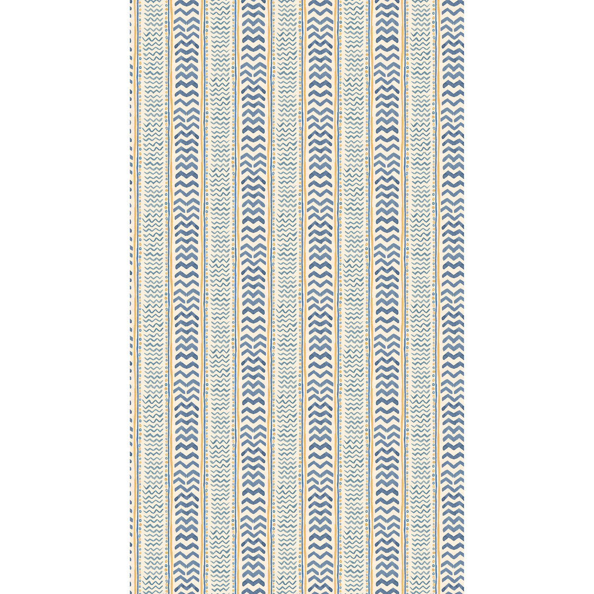 BW45140-4 WRIGGLE ROOM BLUE/YELLOW G P & J BAKER Wallpaper