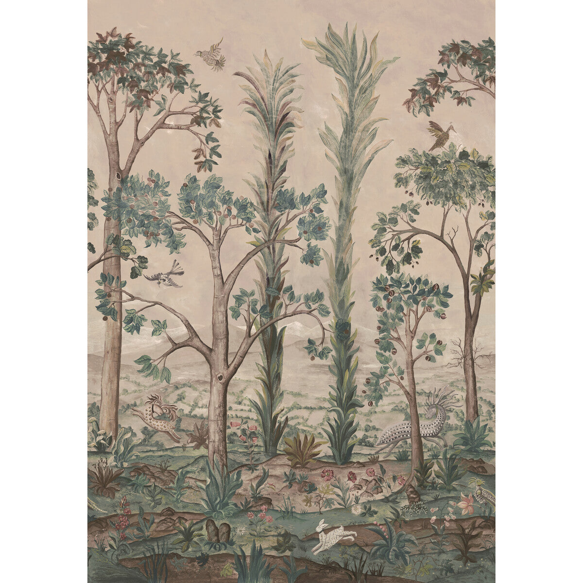 BW45141-3 TALL TREES SUNSET G P & J BAKER Wallpaper