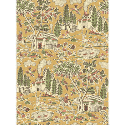 BW45143-4 HOME PARK OCHRE G P & J BAKER Wallpaper