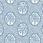 BW45148-2 ROYAL MAZE ROYAL BLUE G P & J BAKER Wallpaper