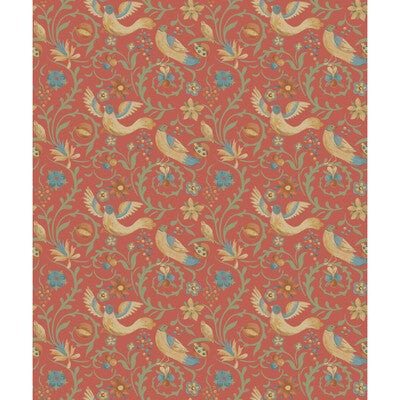 BW45149-3 ROYAL COURT RED G P & J BAKER Wallpaper