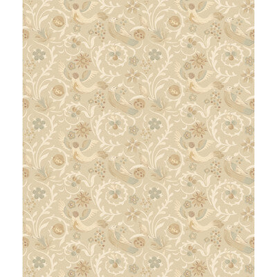 BW45149-5 ROYAL COURT PARCHMENT G P & J BAKER Wallpaper