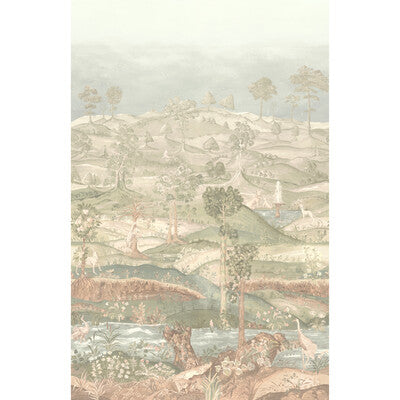 BW45150-3 ROYAL PARK PANEL ANTIQUE G P & J BAKER Wallpaper