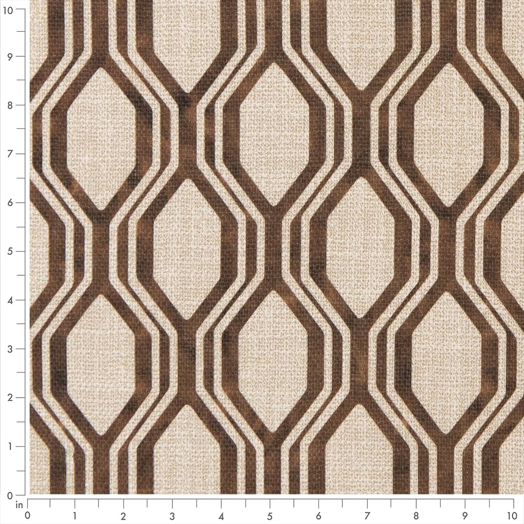 CB600-202 Abstract & Geometric nan Brown Charlotte Colors