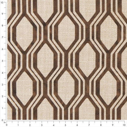 CB600-202 Abstract & Geometric nan Brown Charlotte Colors