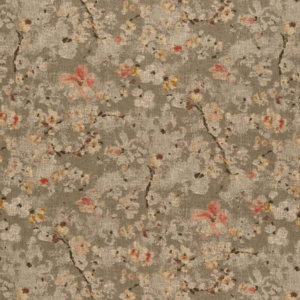 CB600-206 Floral nan Beige & Taupe,Pink Charlotte Colors