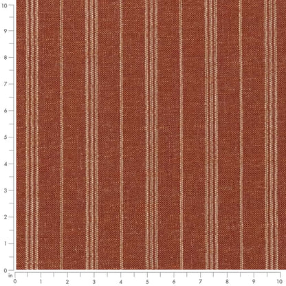 CB600-207 Stripe nan Orange & Rust Charlotte Colors