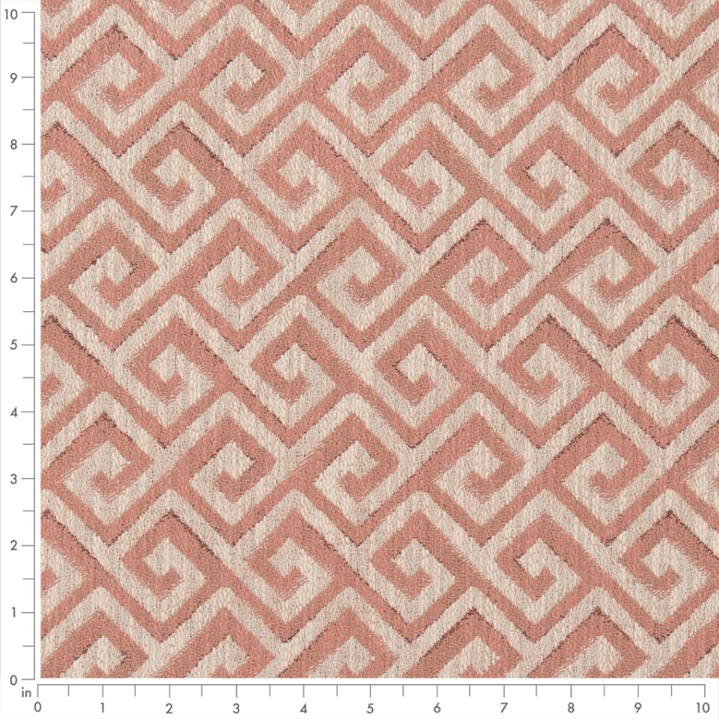 CB600-211 Abstract & Geometric,Greek Key nan Pink Charlotte Colors
