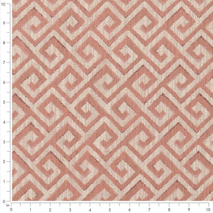 CB600-211 Abstract & Geometric,Greek Key nan Pink Charlotte Colors