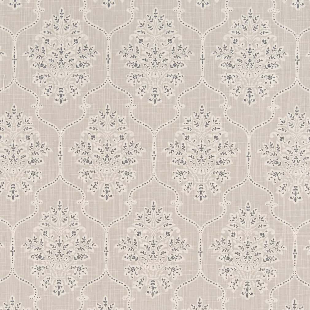 CB600-228 Damask nan Grey & Silver Charlotte Colors