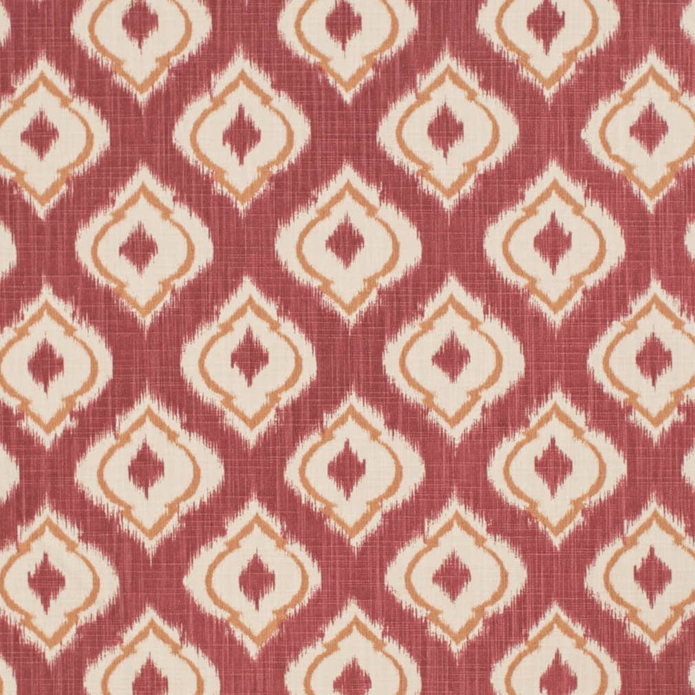CB600-237 Abstract & Geometric nan Red & Burgundy Charlotte Colors
