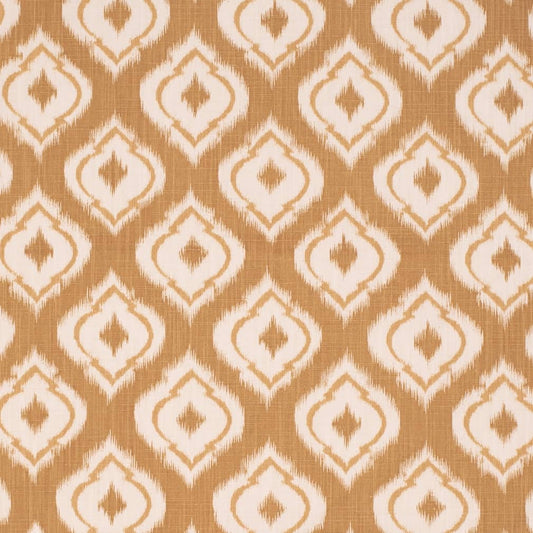 CB600-257 Abstract & Geometric Gold & Yellow Charlotte Fabrics Linen,Prints