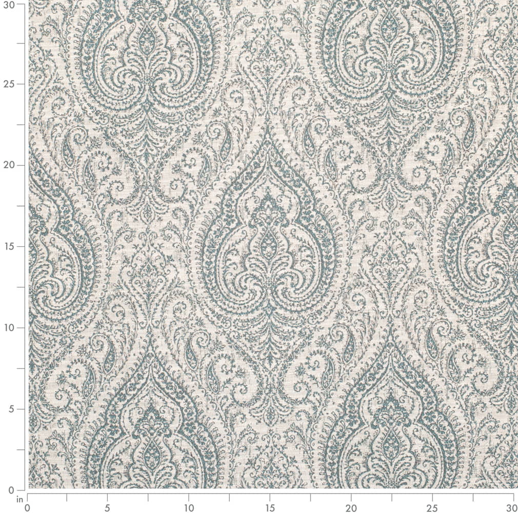 CB600-279 Damask nan Aqua & Teal Charlotte Colors