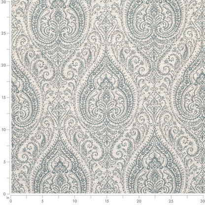 CB600-279 Damask nan Aqua & Teal Charlotte Colors