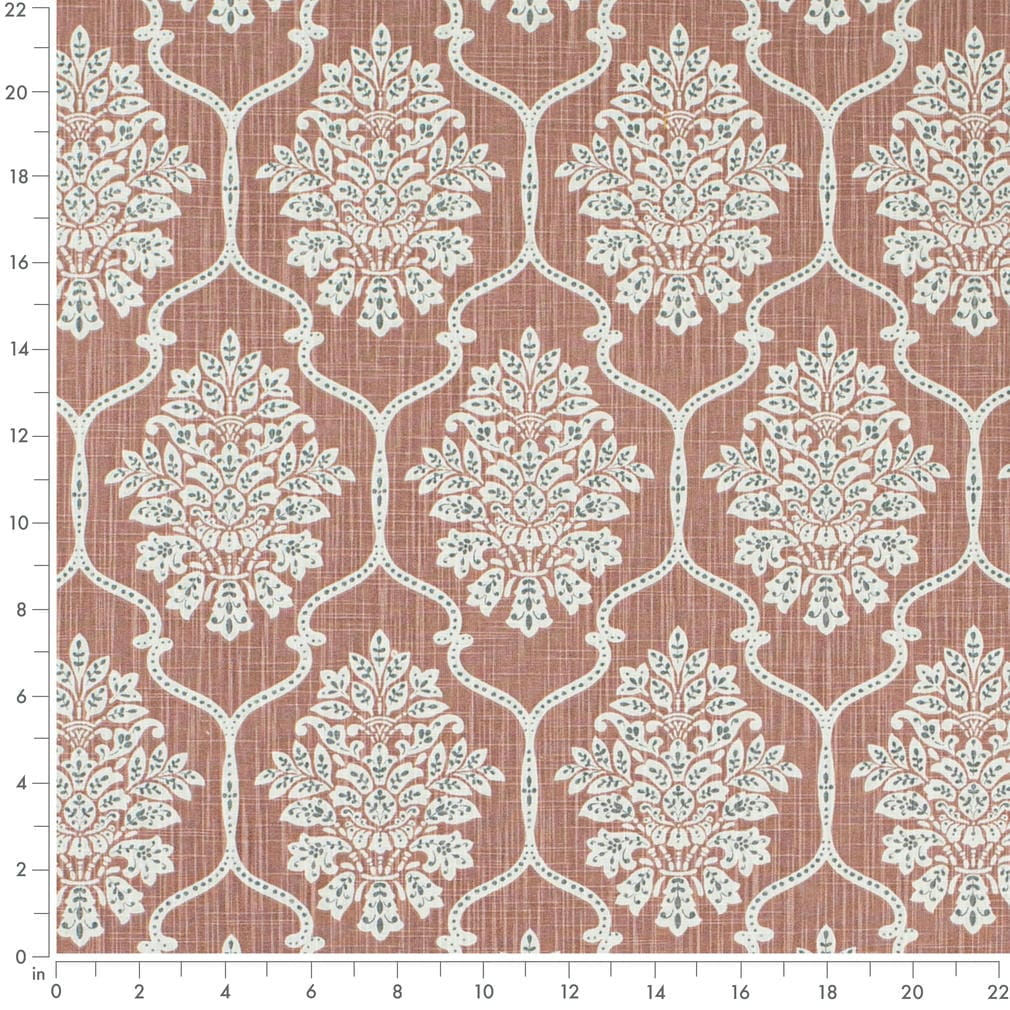 CB600-299 Abstract & Geometric,Damask nan Purple Charlotte Fabrics
