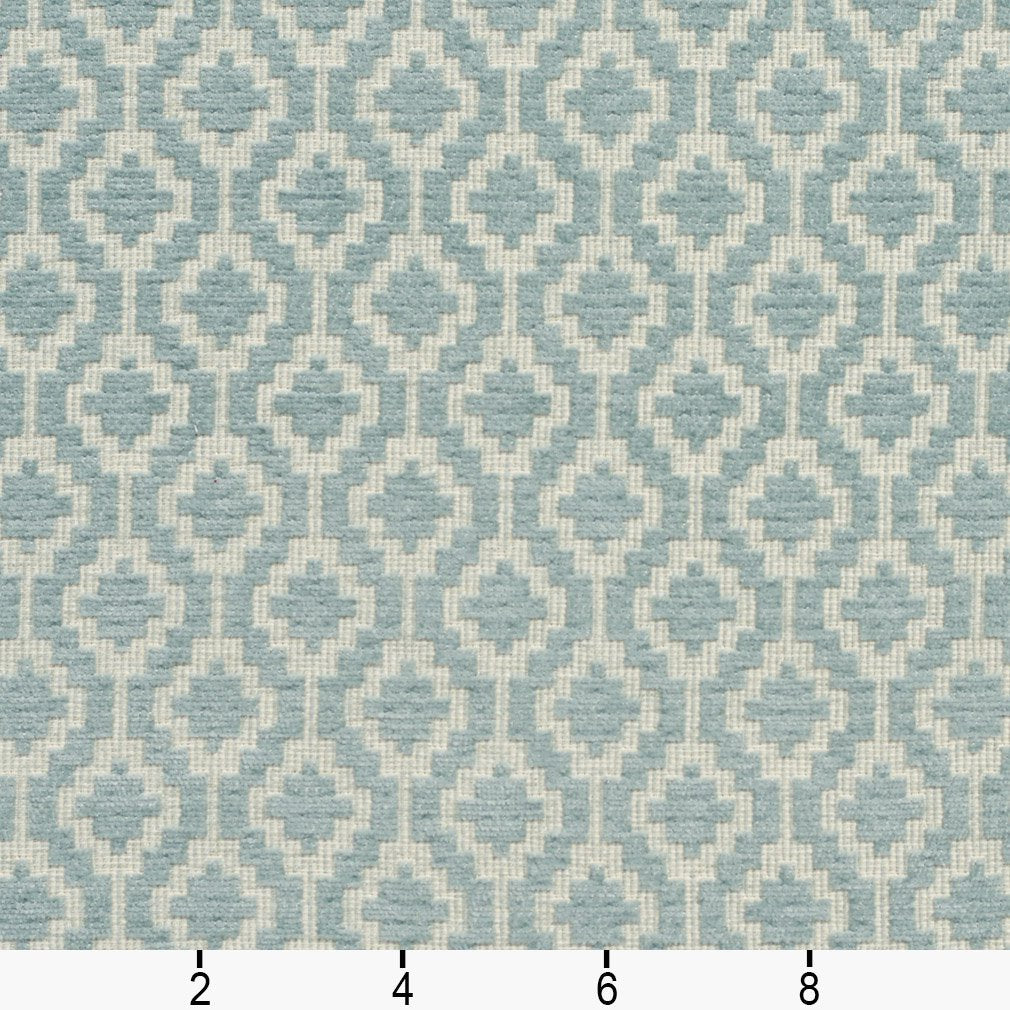 CB700-207 Abstract & Geometric,Small Scale nan Aqua & Teal Charlotte Colors
