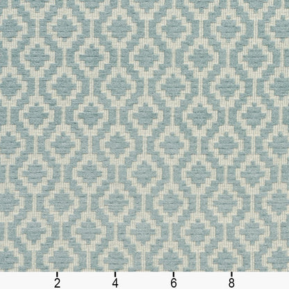 CB700-207 Abstract & Geometric,Small Scale nan Aqua & Teal Charlotte Colors