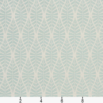 CB700-209 Abstract & Geometric,Leaves,Small Scale nan Aqua & Teal Charlotte Colors
