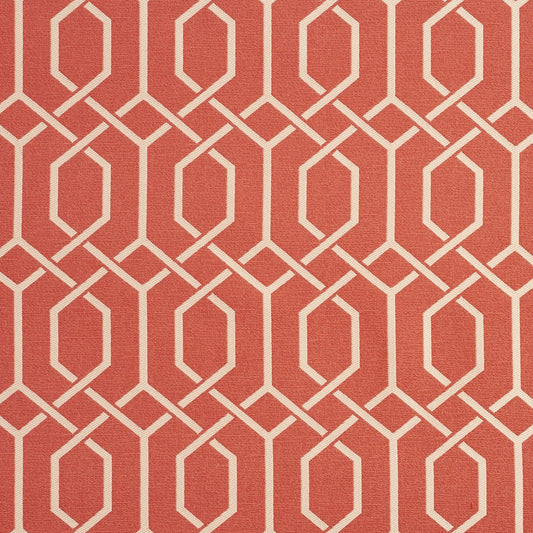 CB700-217 Abstract & Geometric Coral & Peach Charlotte Fabrics Velvet,Woven Patterns