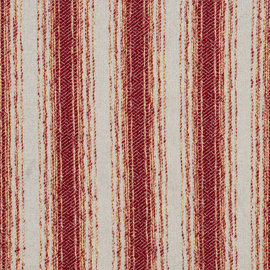 CB700-222 Stripe Red & Burgundy Charlotte Fabrics Woven Patterns