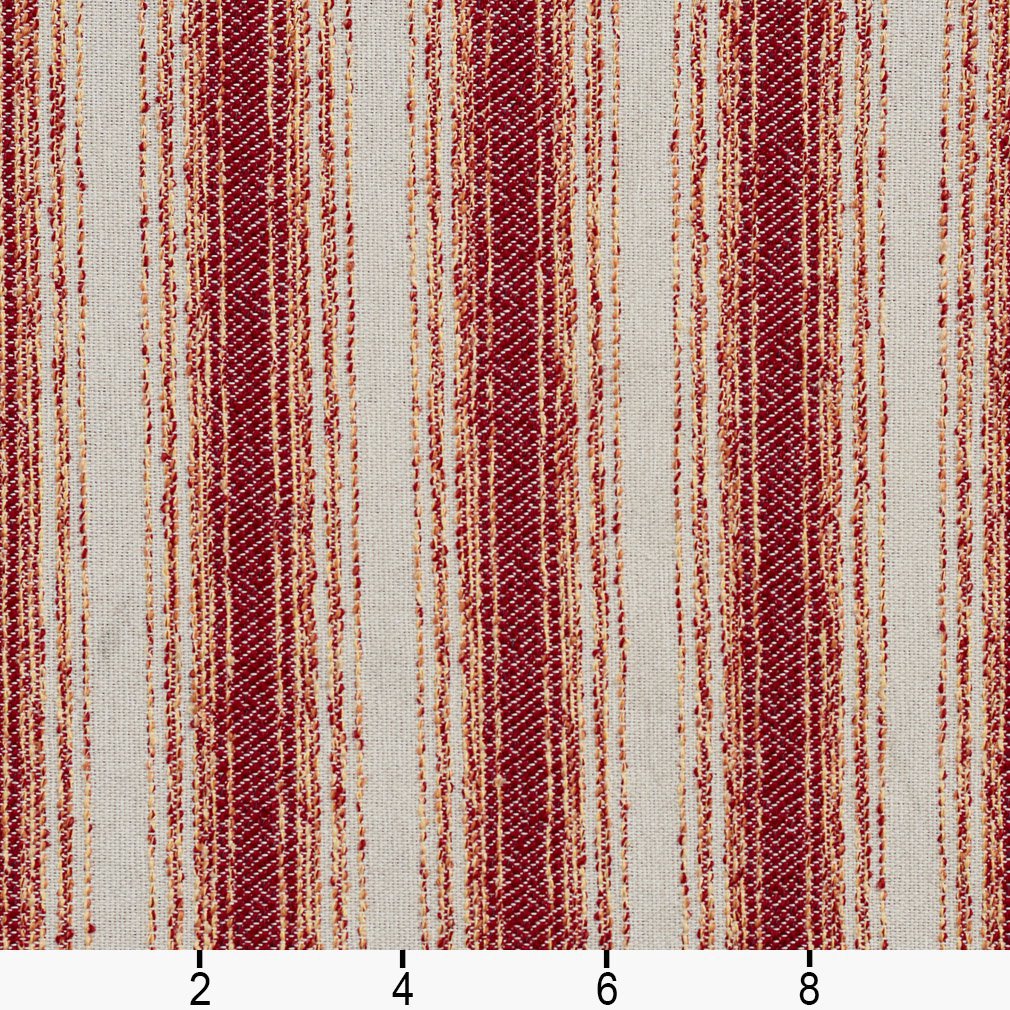 CB700-222 Stripe nan Red & Burgundy Charlotte Colors