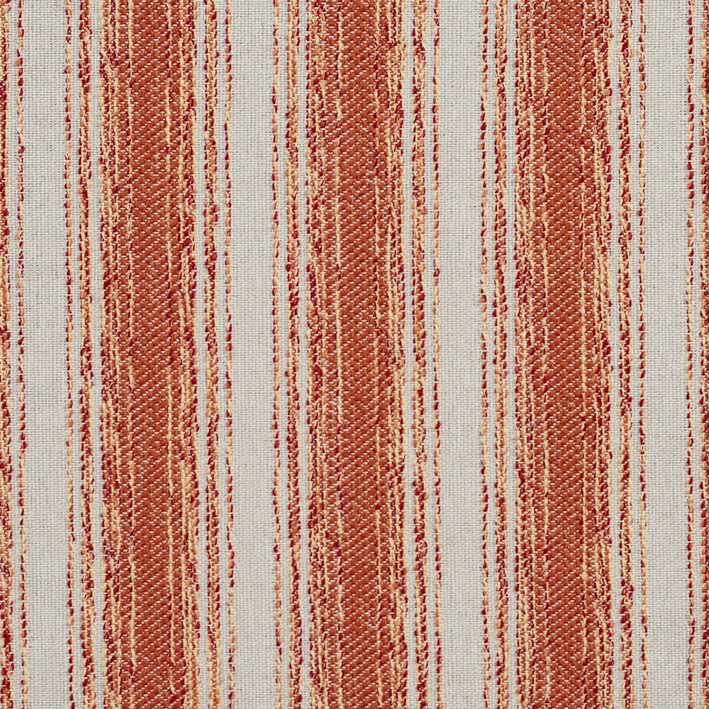 CB700-223 Stripe nan Orange & Rust Charlotte Colors