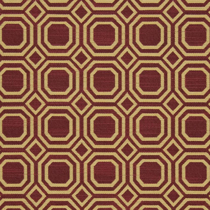 CB700-291 Abstract & Geometric nan Red & Burgundy Charlotte Colors