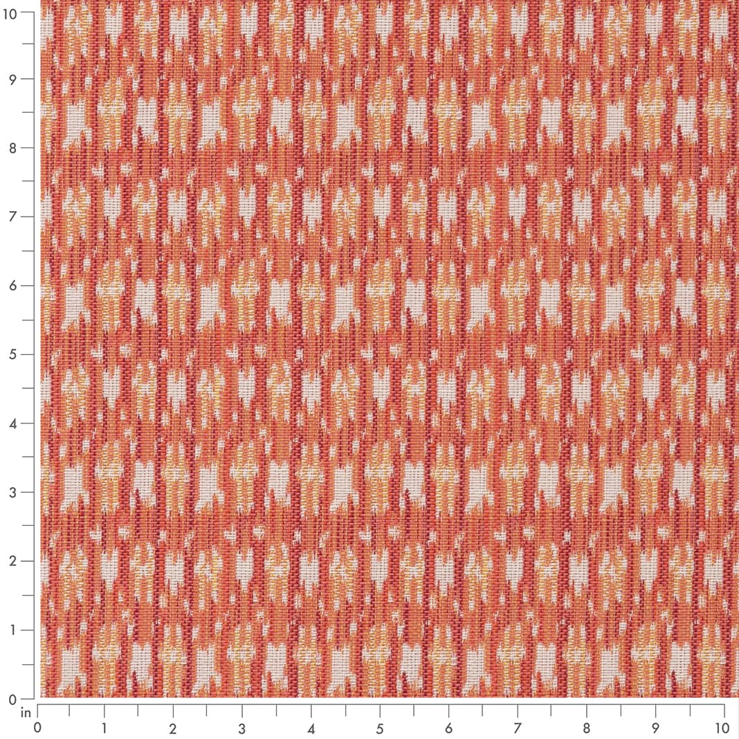 CB700-432 Abstract & Geometric nan Orange & Rust Charlotte Colors