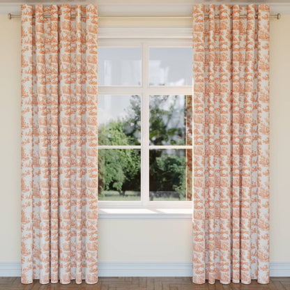 CB700-434 Toile nan Orange & Rust Charlotte Colors