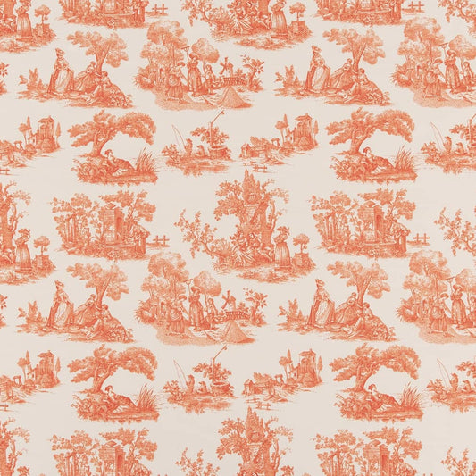 CB700-434 Toile nan Orange & Rust Charlotte Colors