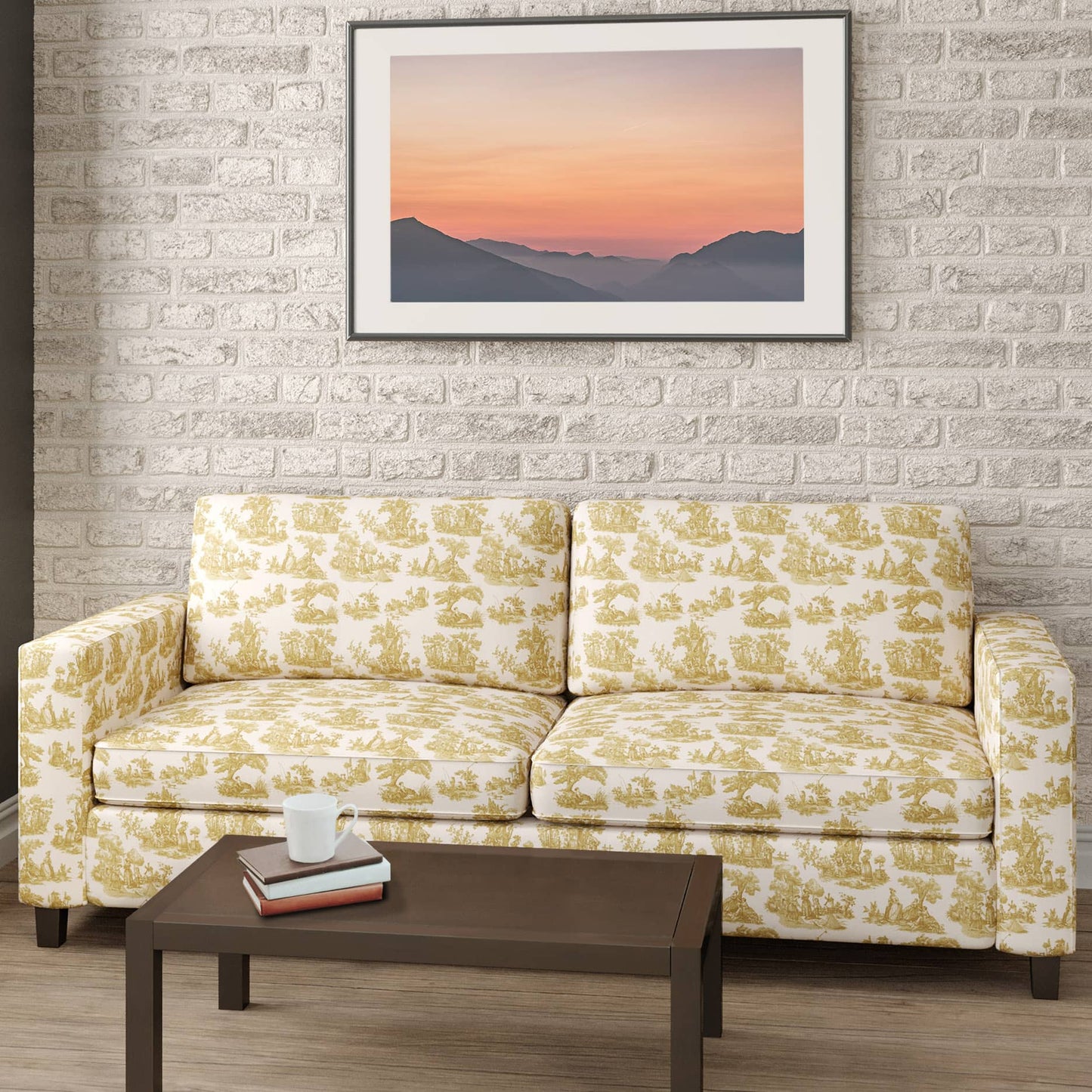 CB700-435 Toile nan Gold & Yellow Charlotte Colors