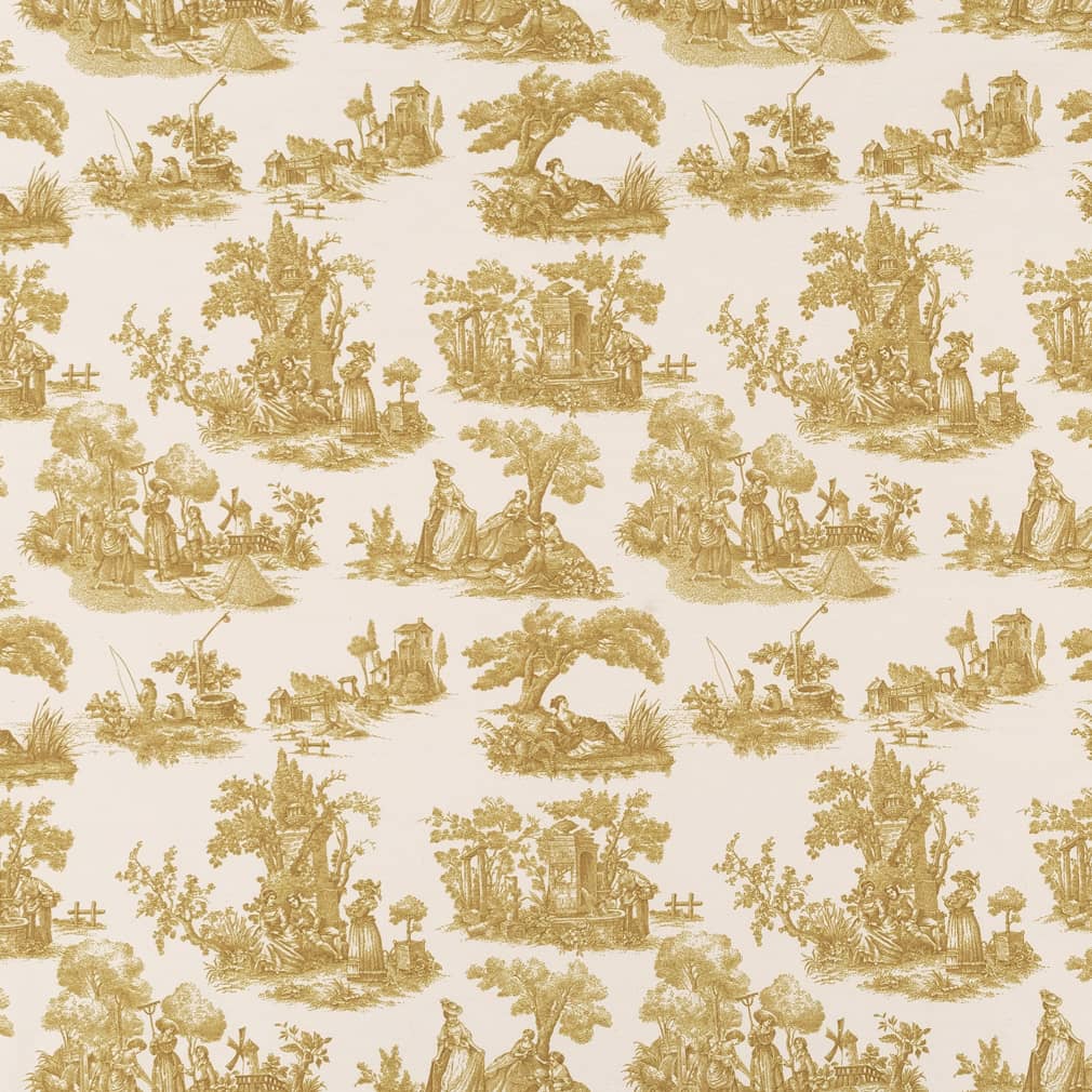 CB700-435 Toile nan Gold & Yellow Charlotte Colors