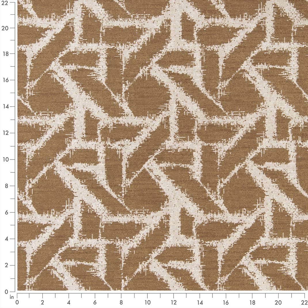 CB700-456 Abstract & Geometric nan Brown Charlotte Colors