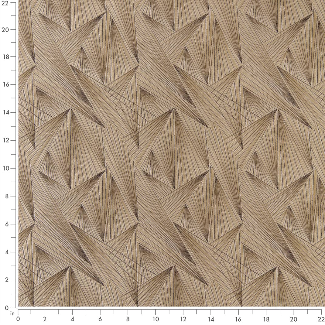 CB700-458 Abstract & Geometric nan Brown Charlotte Colors
