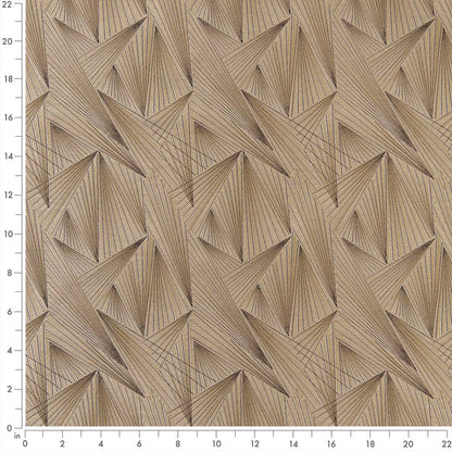 CB700-458 Abstract & Geometric nan Brown Charlotte Colors