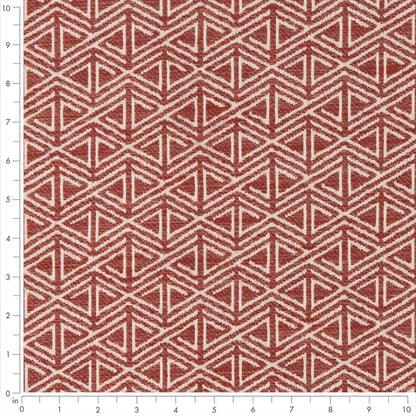 CB700-463 Abstract & Geometric,Small Scale nan Red & Burgundy Charlotte Colors