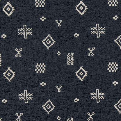 CB700-476 Abstract & Geometric,Global,Southwestern nan Blue Charlotte Colors