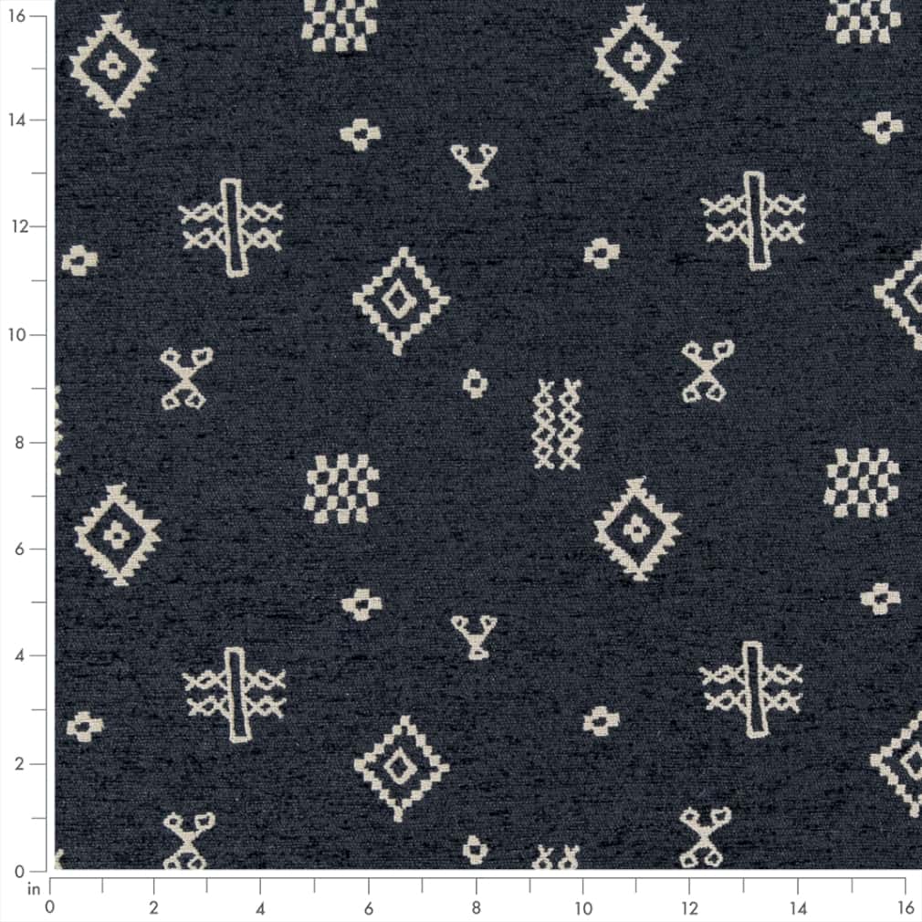 CB700-476 Abstract & Geometric,Global,Southwestern nan Blue Charlotte Colors