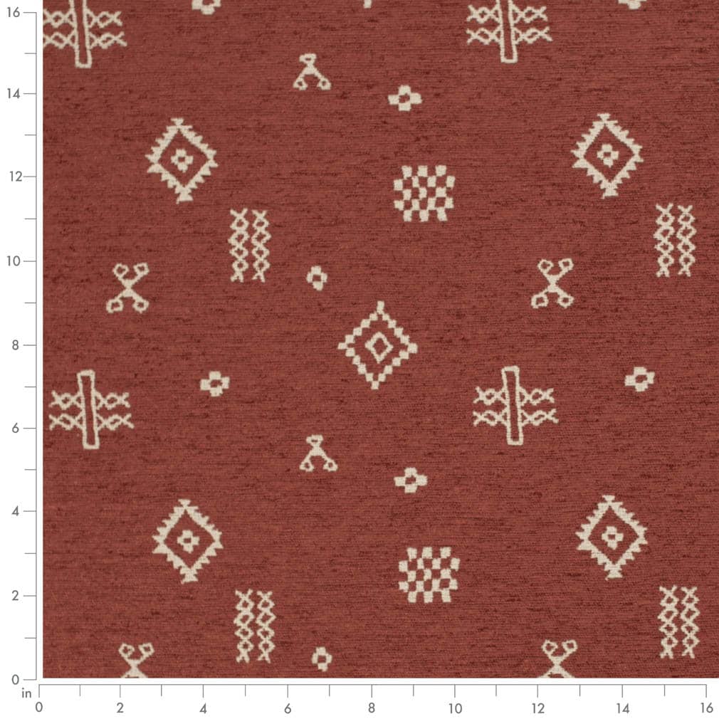 CB700-525 Abstract & Geometric,Global,Southwestern nan Red & Burgundy Charlotte Colors