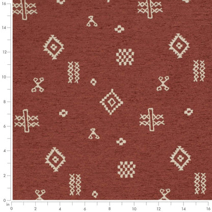 CB700-525 Abstract & Geometric,Global,Southwestern nan Red & Burgundy Charlotte Colors